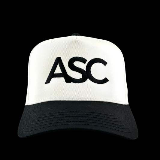 ASC LOGO HAT (WHITE)